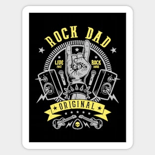 Rock Dad Sticker